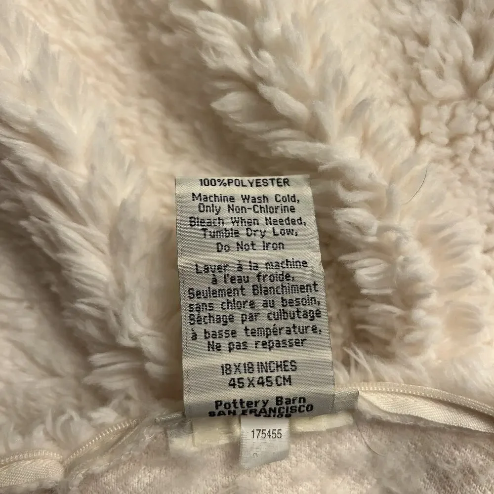 Pottery Barn Square Sham 18